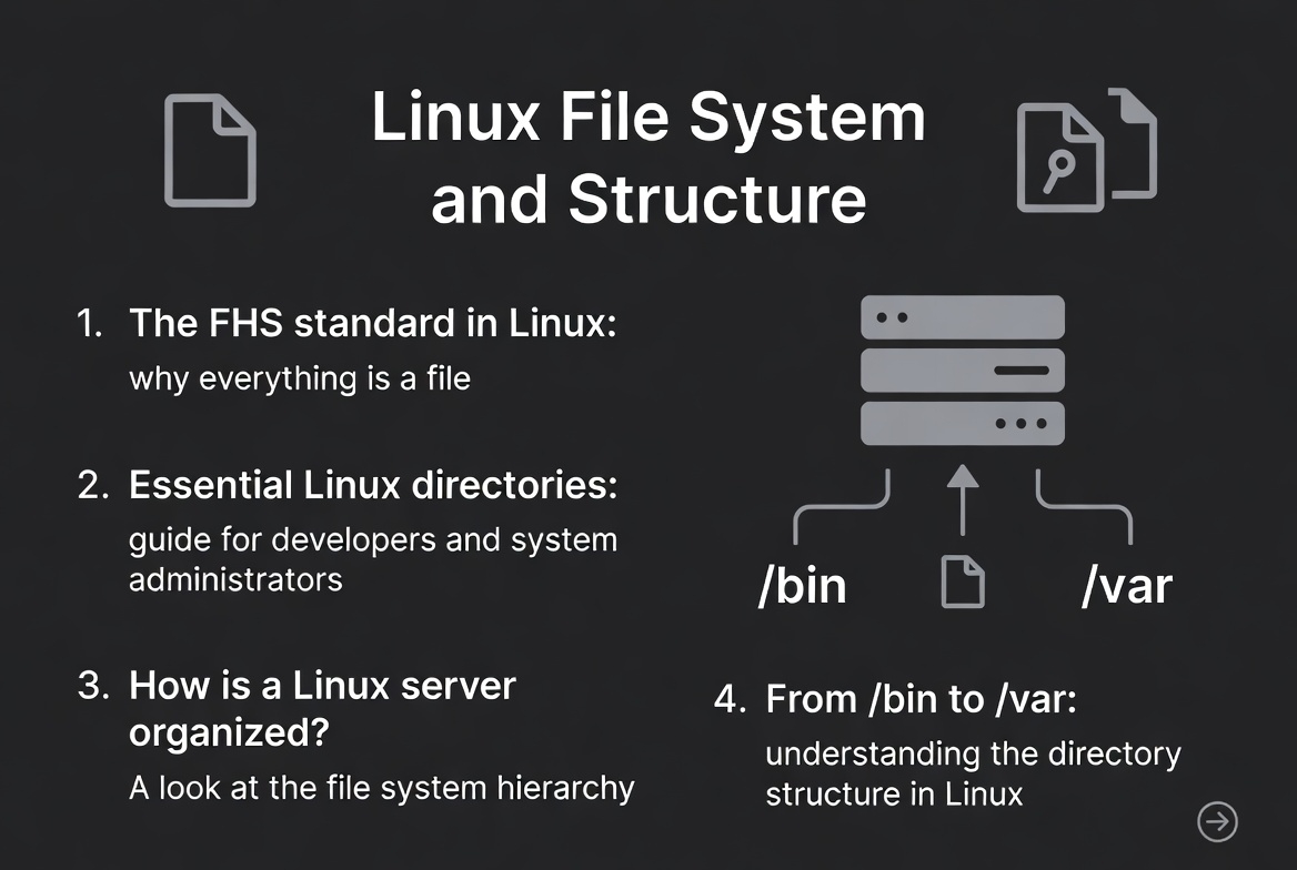 El Estándar FHS y la Estructura de Archivos en Linux